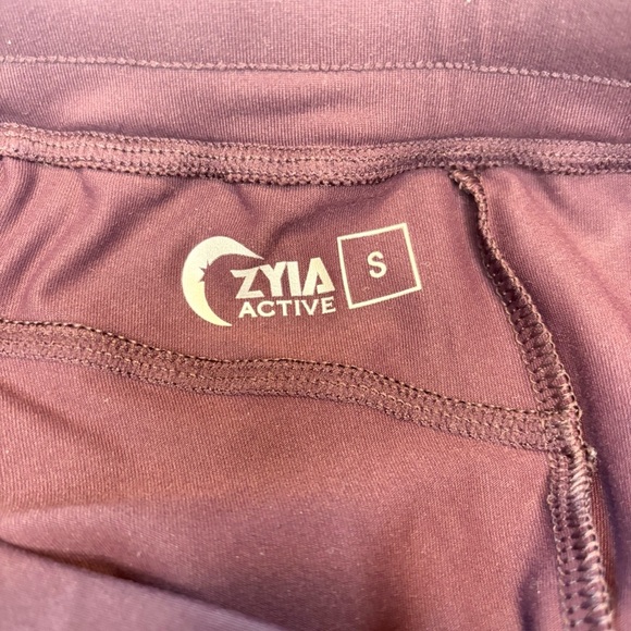 Zyia Active Small Unwind Drawstring Jogger Plum Purple - Picture 4 of 5